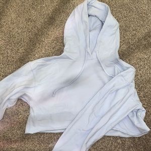 Forever 21 super cropped hoodie